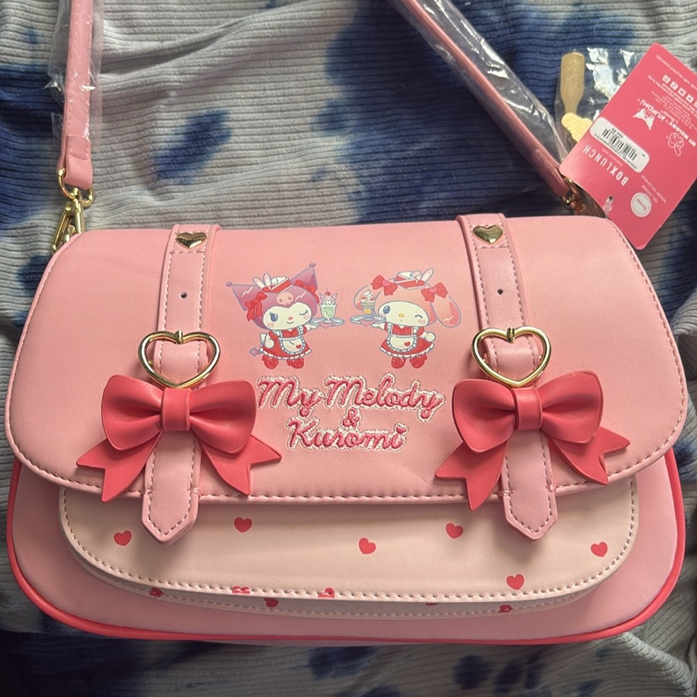NWT Kuromi my melody crossbody